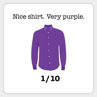Shirt Rating Sticker